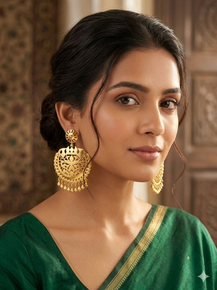 Ritika 24 k Gold Plated Earrings for Women