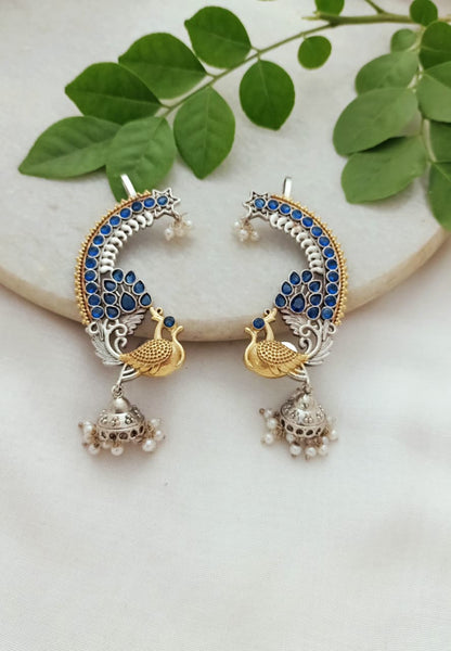 Beautiful Morni Dual Tone Brass Earcuff